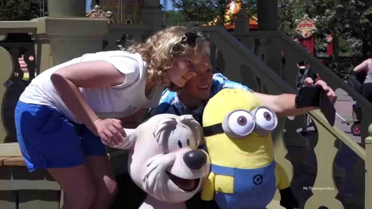 Plopsaland 2015 walking tour Plopsa figuren, Big & Betsy Hoeve, Bos van Plop, Wickieland, Splash. :)