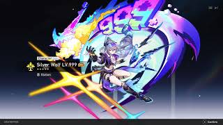Pulled Lvl 999 Silver Wolf Heck Yeah!