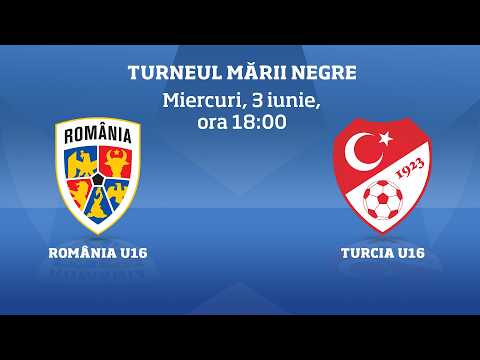 Turneul Mării Negre: România U16 - Turcia U16 — football video