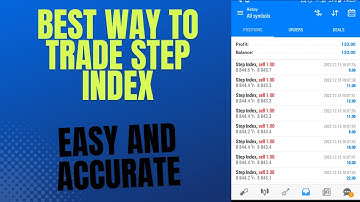 Step Index Scalping Strategy Profit||Do This Everyday