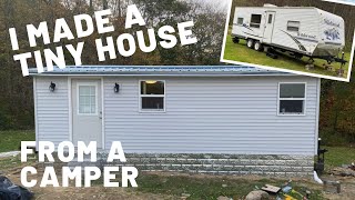 Camper to Tiny House