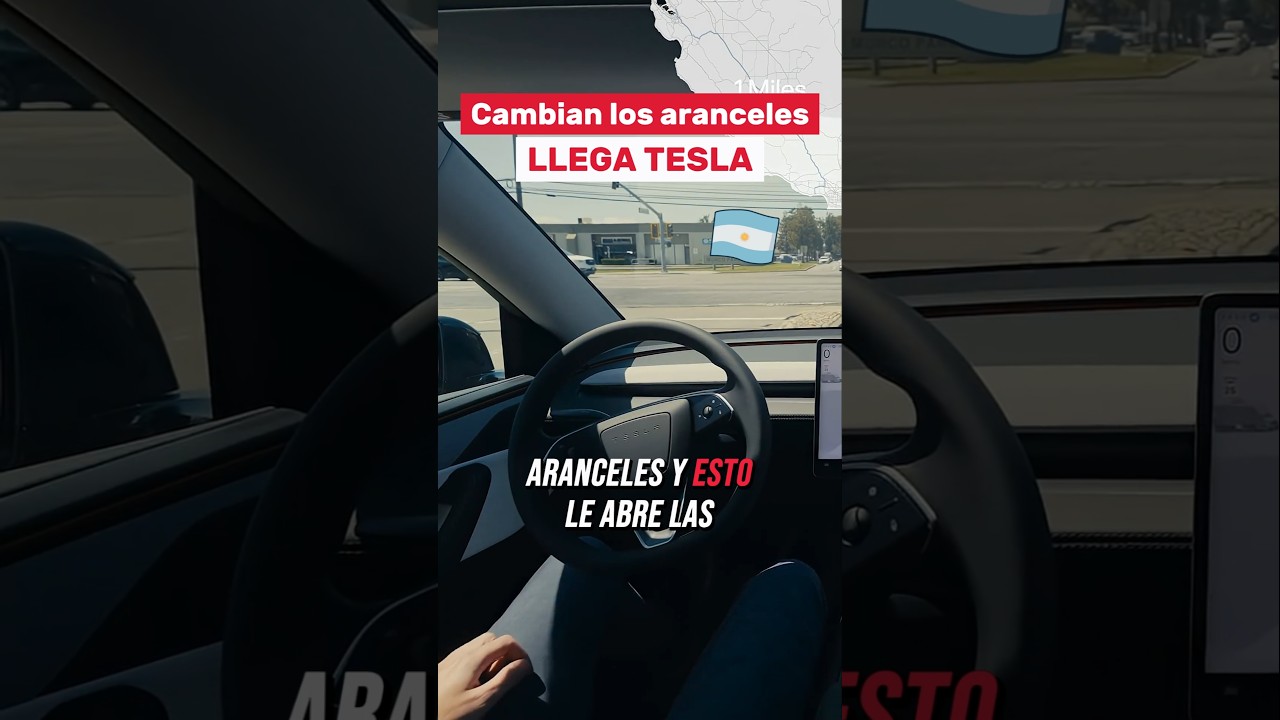 Cambian aranceles, llega Tesla #autos #tesla #shorts