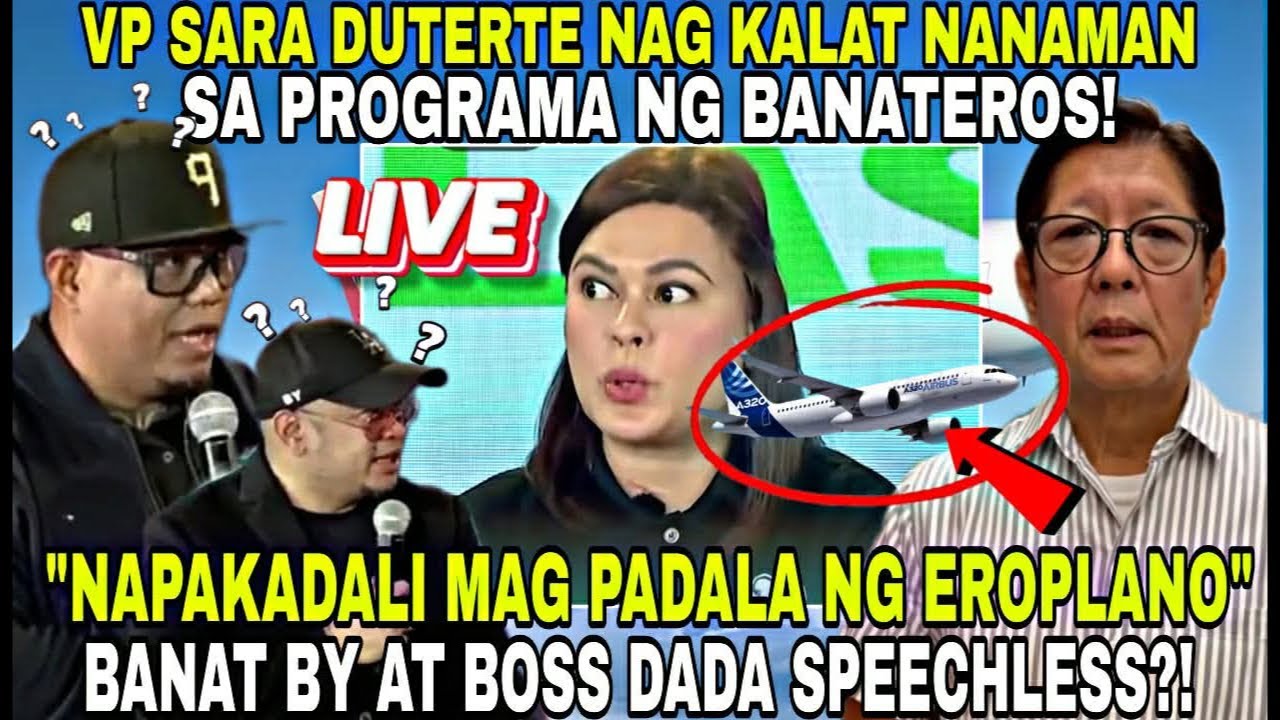 BANAT BY AT BOSS DADA NAA TAA NGAA HAAN SA SAGOT NI VP SARA DUTERTE?!