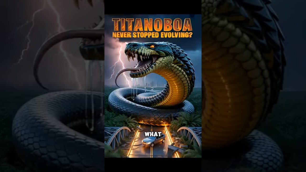 🐍😱 Что если бы Титанобоа никогда не прекращала эволюционировать? 🌍🔥