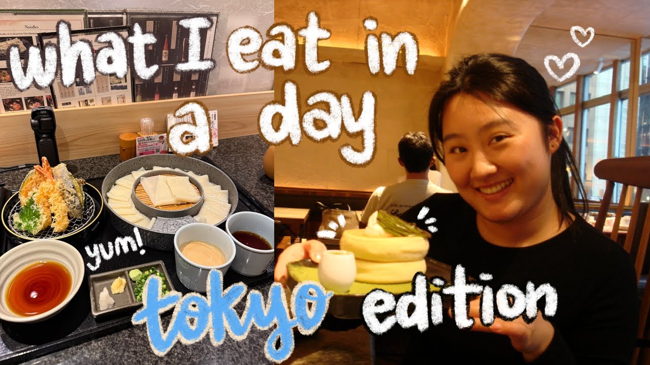 what i eat in a day: TOKYO edition 🍜🍤 | VLOGMAS day 12