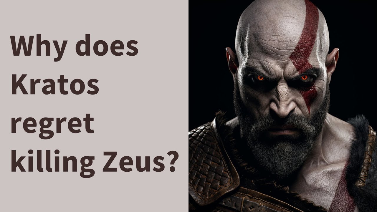 Why Does Kratos Regret Killing Zeus YouTube Why Does Kratos Regret Killing Zeus YouTube