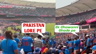 Indian Fans Started Chanting Pakistan Lore Pe After Won The CWC Match Against Pakistan