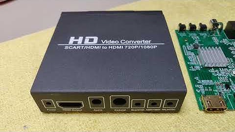 How to repair your SCART 2 HDMI HD Video Converter