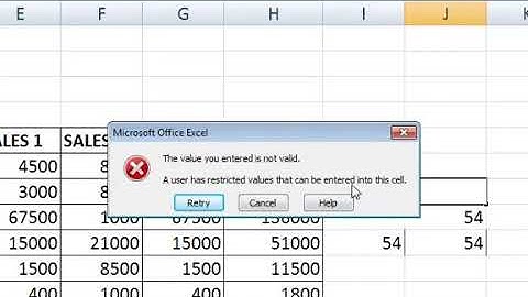 Ms Excel 2007 Tutorials in Urdu Hindi Part 9 of 27 Data Validation   YouTube