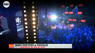 Video thumbnail of "De MIA's 2009: Bart Peeters & Natalia - Hoeveel ik van je hou"