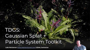 Interactive Particle Systems from Gaussian Splats in TouchDesigner! (2025 + Mac Compatible)