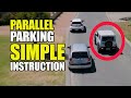 Its this simple  reverse parallel parking driving test guide