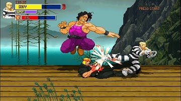 Final Fight Alpha - stage 6 - OpenBOR Preservation Project