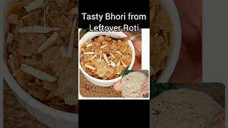 Quick Easy & Tasty evening snack from leftover roti|Bhori recipe ?cooking shorts viral trending