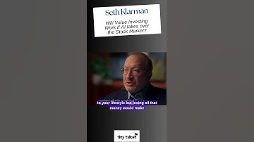 Seth Klarman - will value investing still work if AI and robots dominate the stock market?