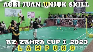Agripina /Juan Vs Tungki / Ade ‼ Az zahra Cup I 2023 Lampung