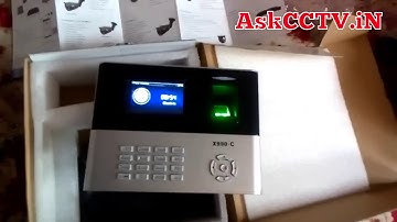 How to create super admin in eSSLx990 Biometric Machine in Hindi x990 add admin id