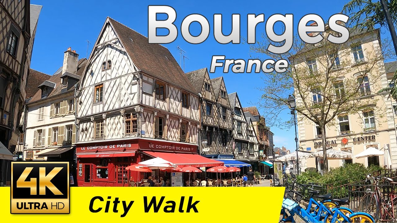 Watch Bourges Cathedral during the day