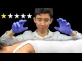 ASMR worst reviewed chiropractor (sorry)