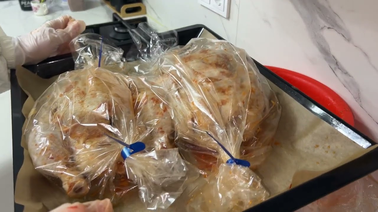 اليوم ال16من رمضان 🌸من الحديقة إلى المطبخ: زرعنا خس وعملنا فروج مشوي بالفرن 