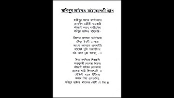 Manipur University Anthem!