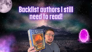 10 Backlist authors I still need to read!