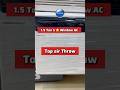 Lloyd top air throw window AC | Lloyd 1.5 Ton 5 star inverter window AC 2026 #windowac #5starac