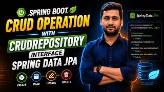 Spring Data JPA CrudRepository Tutorial: Complete CRUD Operations in Spring Boot