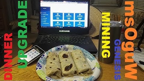 Genesis Mining Dinner Upgrade
