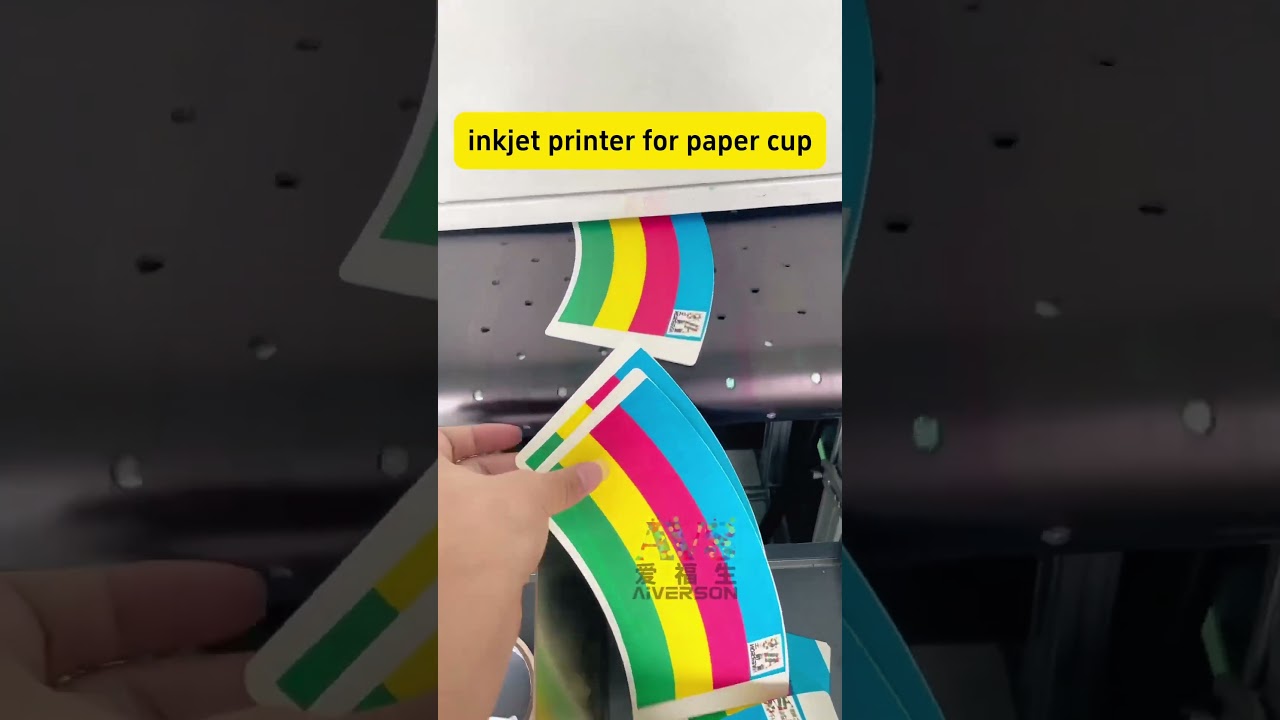 Paper cup printing machine 