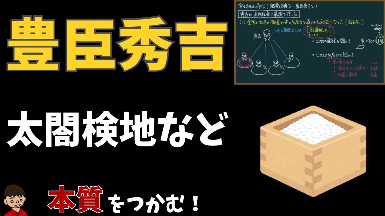 豊臣秀吉の政策