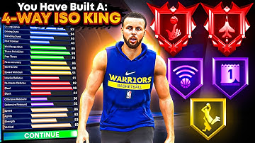 BEST 2-WAY POINT GUARD BUILDS NBA2K25 😨 99 STEAL + CONTACT DUNKS + LIMITLESS RANGE! Best Build 2k25