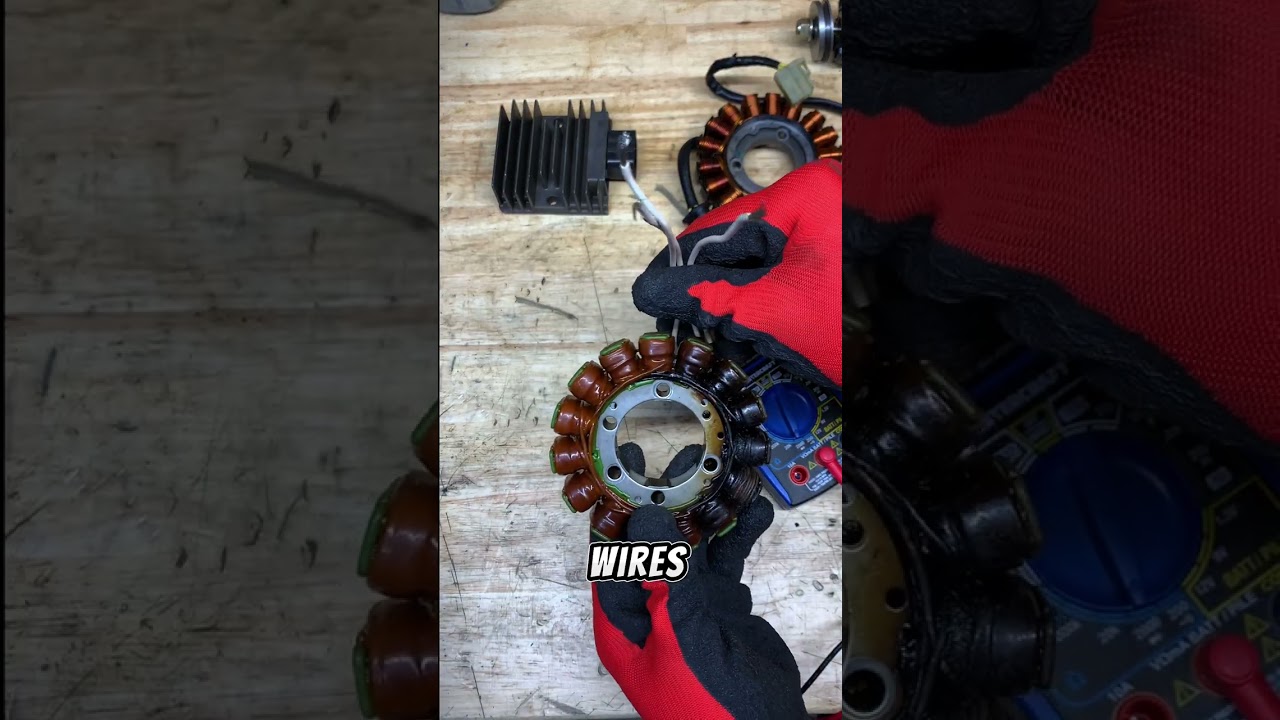 New motorcycle battery keeps dying? This is how motorcycle stators fail. And how to test it.