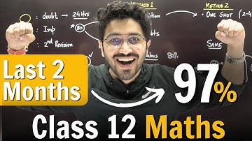 Class 12 Maths for Board Exam : Last 2 Months Strategy