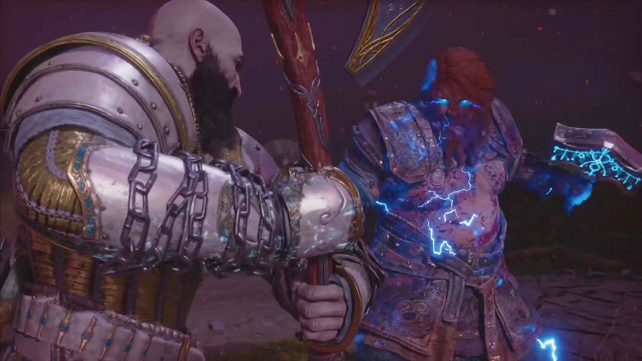 God of War Ragnarok - Thor: Final Fight - Give Me God of War - Onslaught  Shield Gameplay