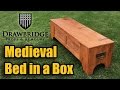 Medieval Bed in Box - Converts from Medieval Chest to Camp Bed in 2 Minutes