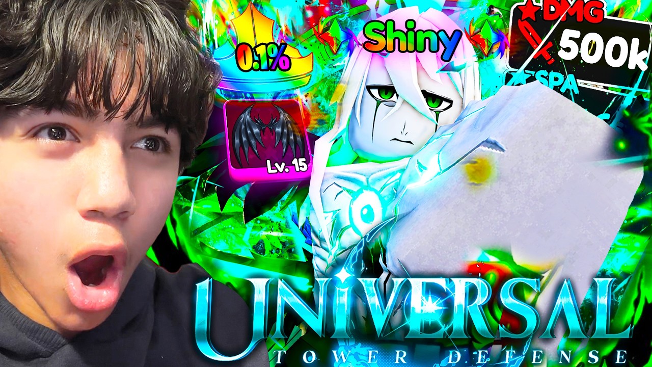 Relic Ruler I Got 0.1% RELIC SHINY RULER Ulquiorra In Universal Tower Defense X ...