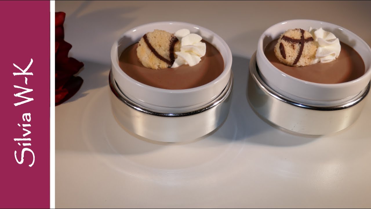 Schoko-Mousse / Dessert / ohne rohes Ei - YouTube