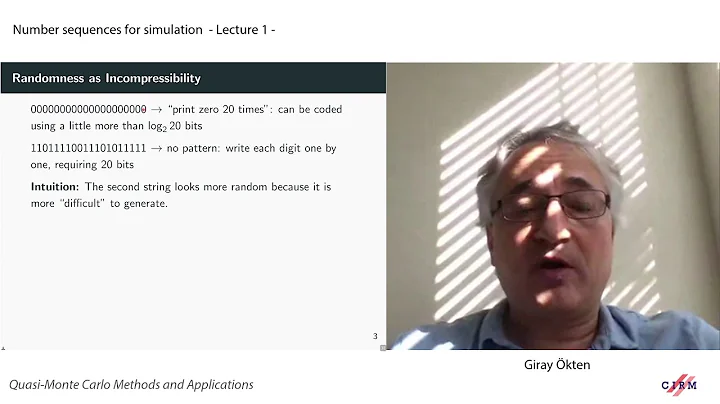 Giray kten: Number sequences for simulation - lect...