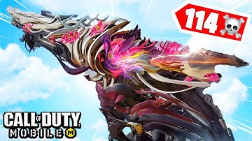 114 Kills with the AIMBOT Mythic VMP in Cod Mobile😍