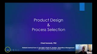 Product Design and Process Selection
