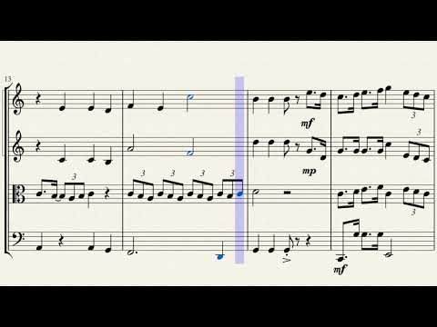 民衆の歌(Do You Hear The People Sing)【弦楽四重奏】  - 大塚　錥子