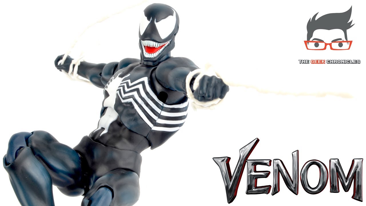 Venom Mafex Marvel Comics Spider-Man Review en Español ...