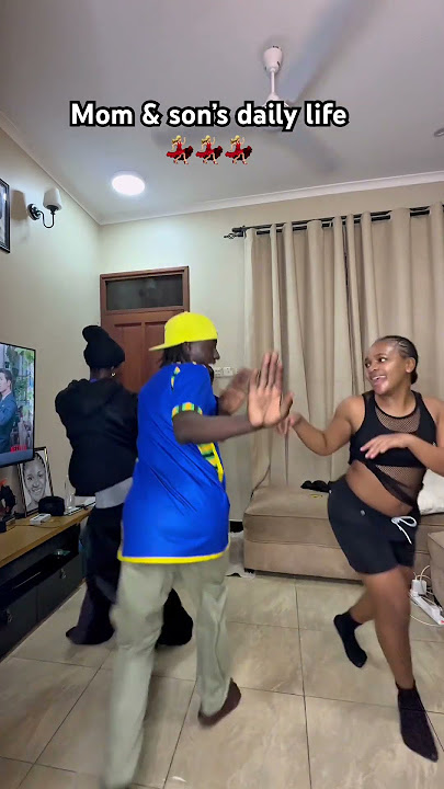 Zenzela Dance challenge by mom and son’s #amapiano #Angelnyigu