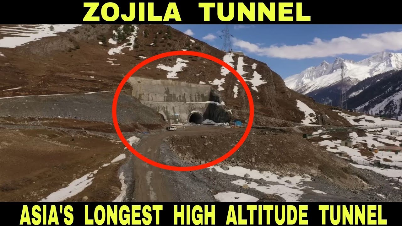 Zojila Tunnel : Asia's Longest Bi-Directional Tunnel || Engineering Marvel || Debdut YouTube