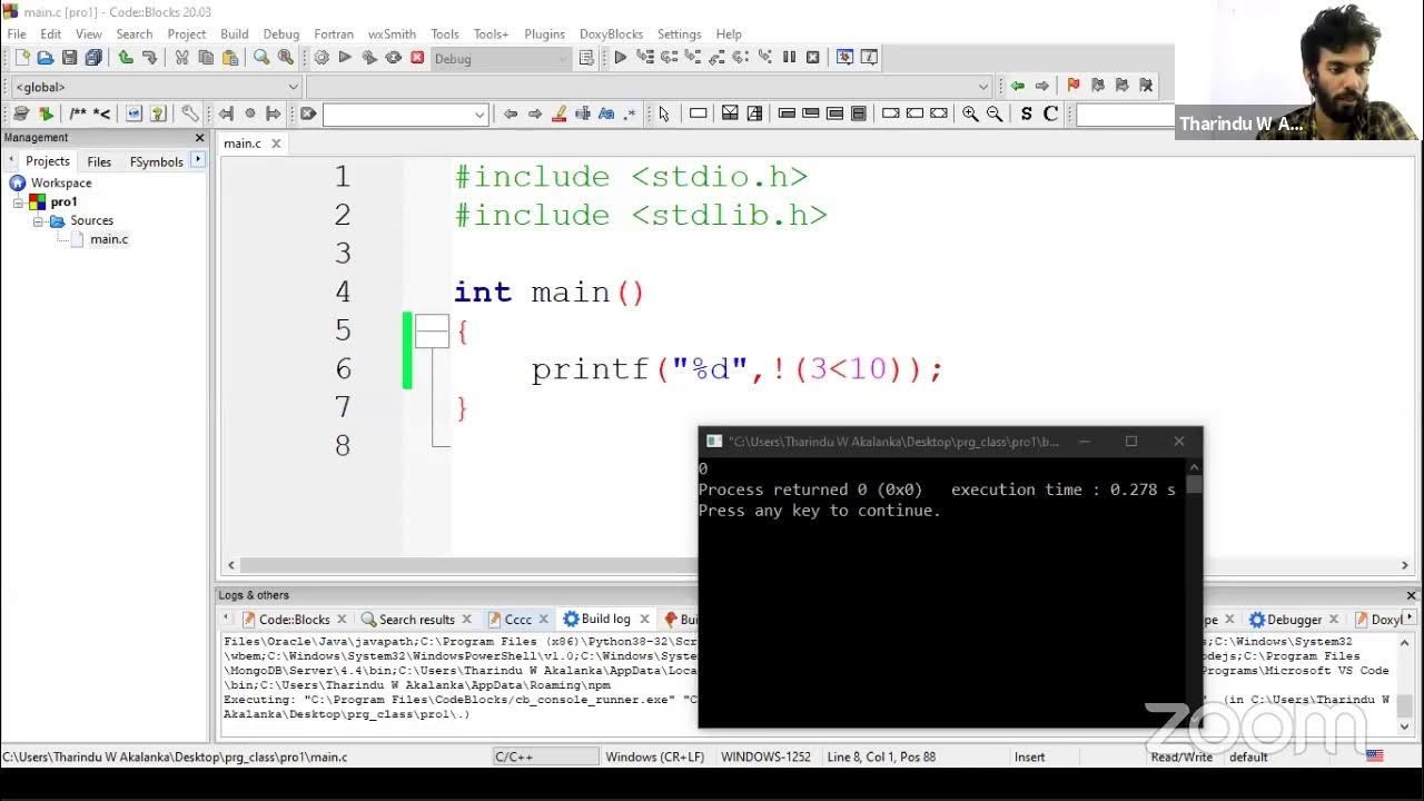 Fundamentals Of Programing - YouTube