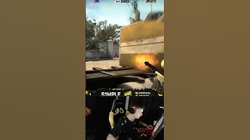 S1mple showed how to make flicks. 🔥🤩 #flick #csgo #navi #s1mple #cs2