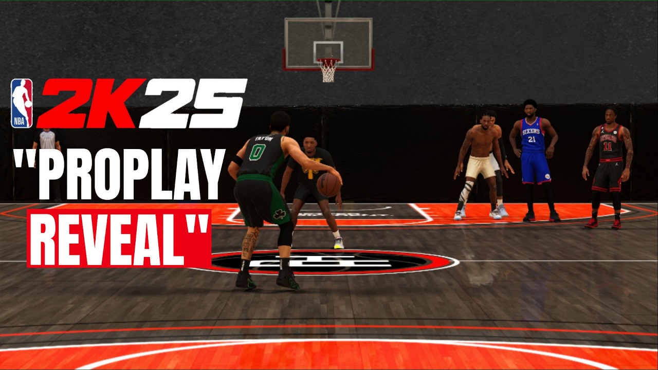 The FIRST NBA 2K25 ProPLAY GAMEPLAY 🔥👴🏽