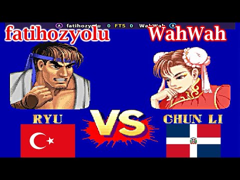 Street Fighter II': Champion Edition - fatihozyolu vs WahWah FT5