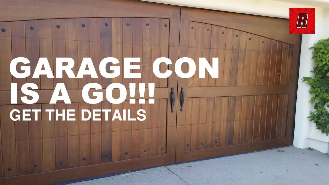 Garage Con Is A Go | Regie Collects